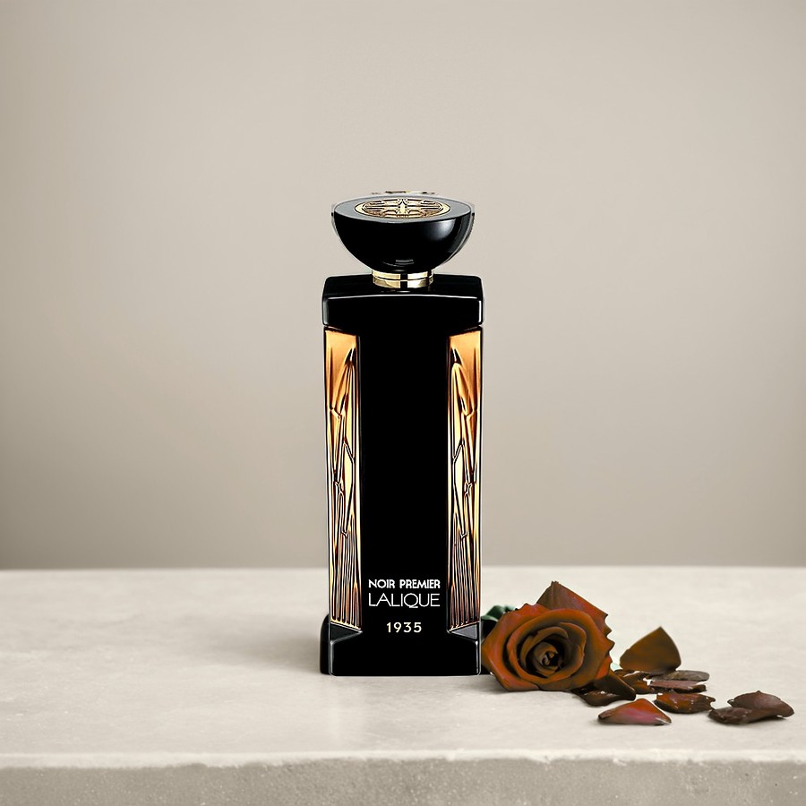 Lalique Noir Premier Rose Royale 1935