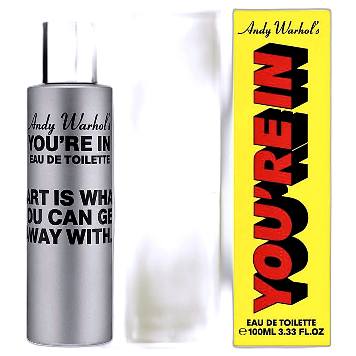 Comme des Garcons Andy Warhol'S You'Re in Art is What You Can Get Away With - купить оригинал | Niche Parfum