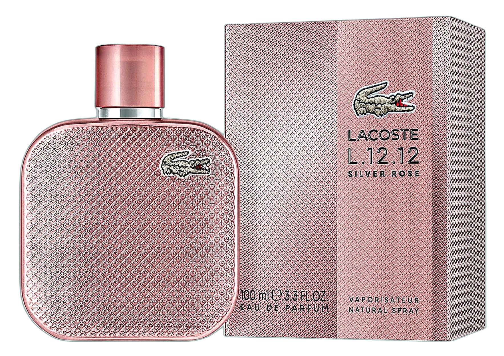 LACOSTE L. 12.12 SILVER ROSE - купить оригинал | Niche Parfum