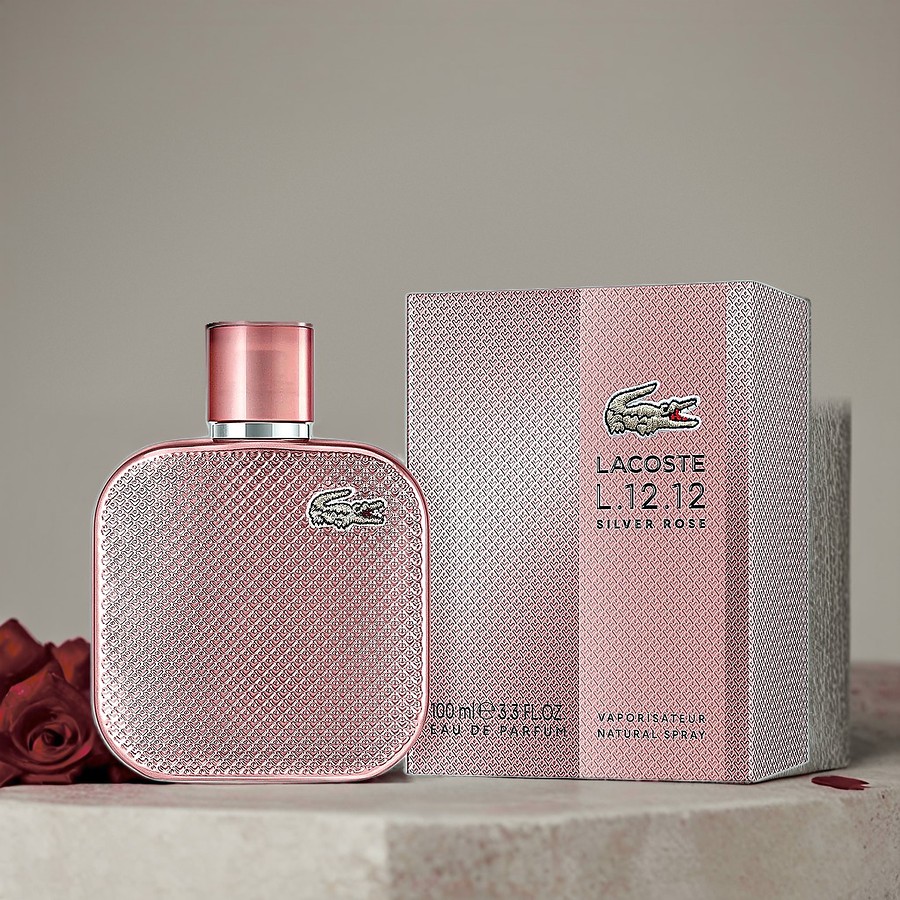 Lacoste L. 12.12 Silver Rose